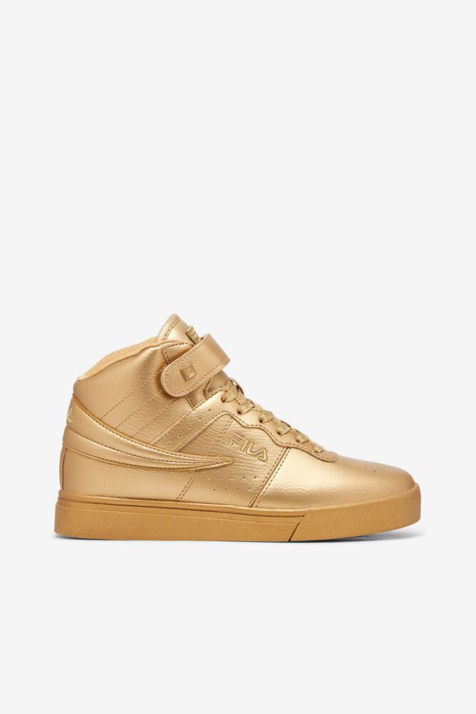 Fila Trainers Womens Gold Vulc 13 Metallic - Ireland 80715-WAOH